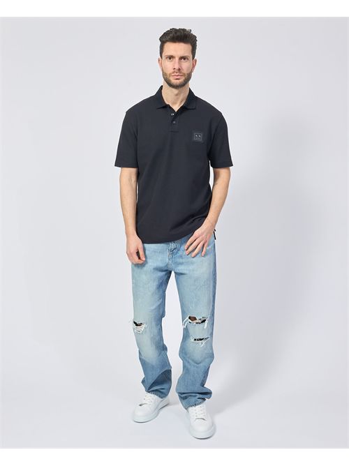 Polo AX regular fit in piqeè di cotone ARMANI EXCHANGE | XM000356-AF12758UB101